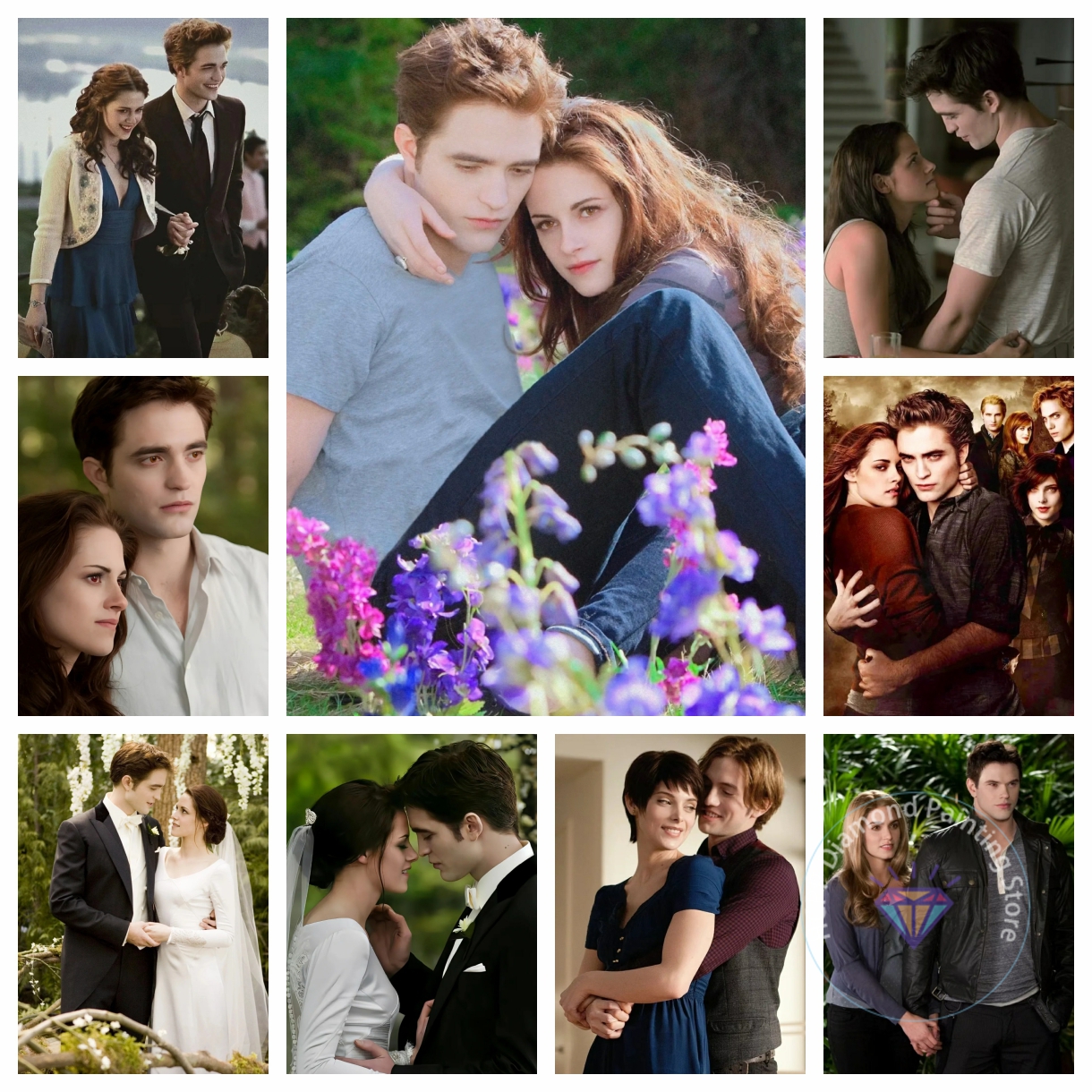 Art And Craft Science - Twilight Romance Science Fiction Movies Diamond