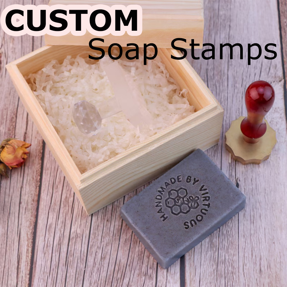 Art Craft Logo Design - LOGO Custom Soap Stamps Personalized Pottery