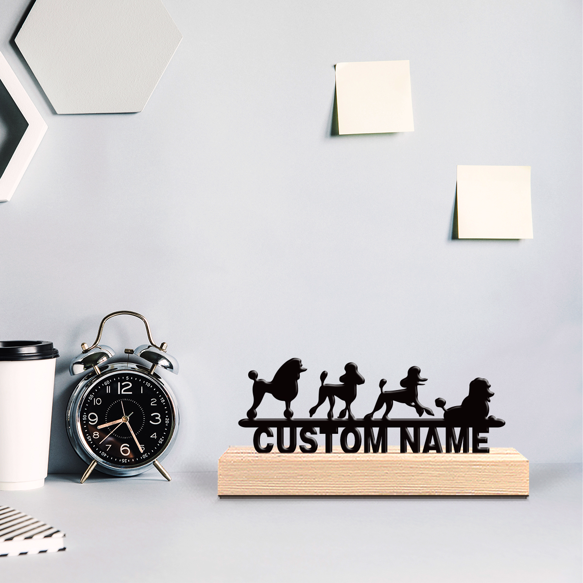 Art Craft Us - 1pc Modern cute animals Personalized Text