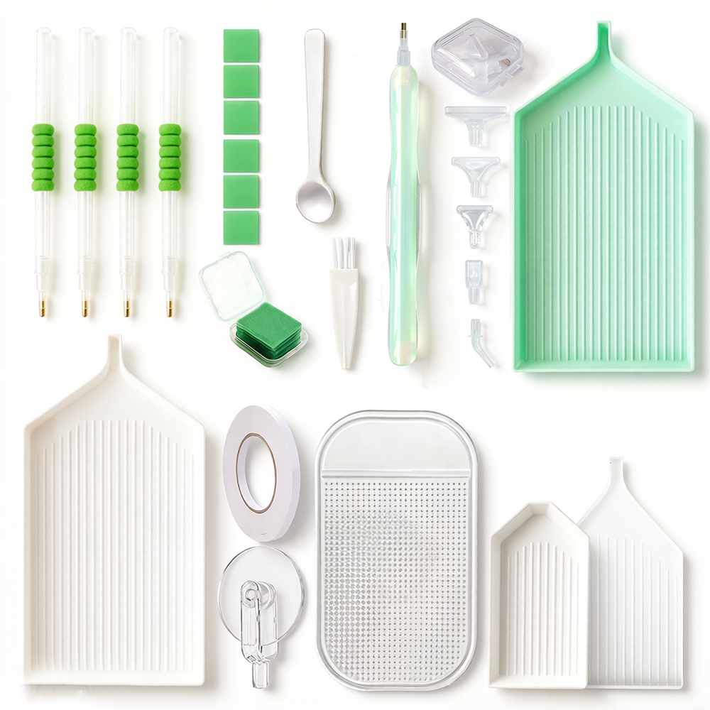 Art Craft Kit - Diamond Painting Accessories Kit with Multi-Drill