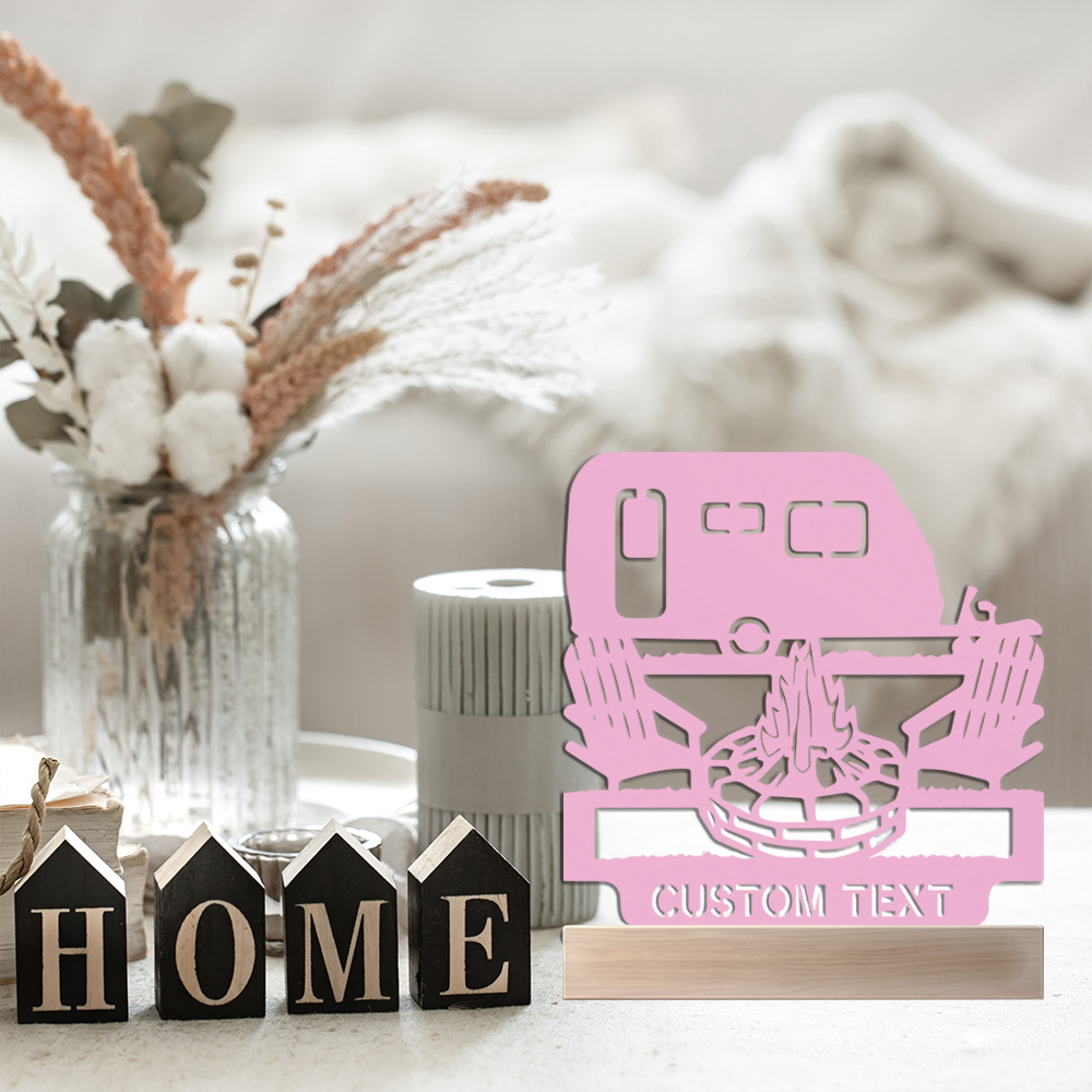 Art Craft Simple - 1pc Simple train station Customized Name
