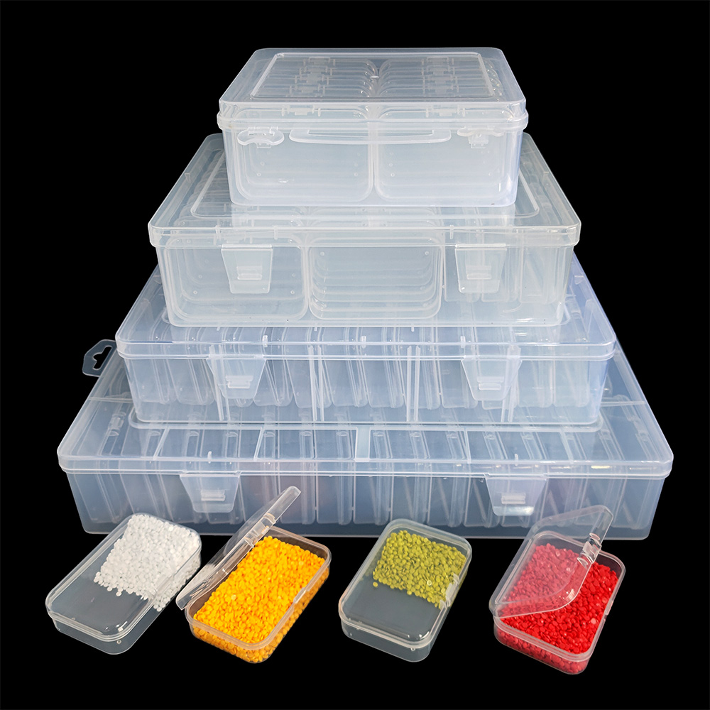 Art Craft Kit - Plastic Diamond Painting Storage Box Set