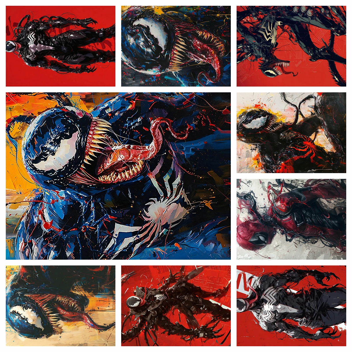 Anime Marvel venom spider-man  - Art Craft Things 리뷰 및 가격