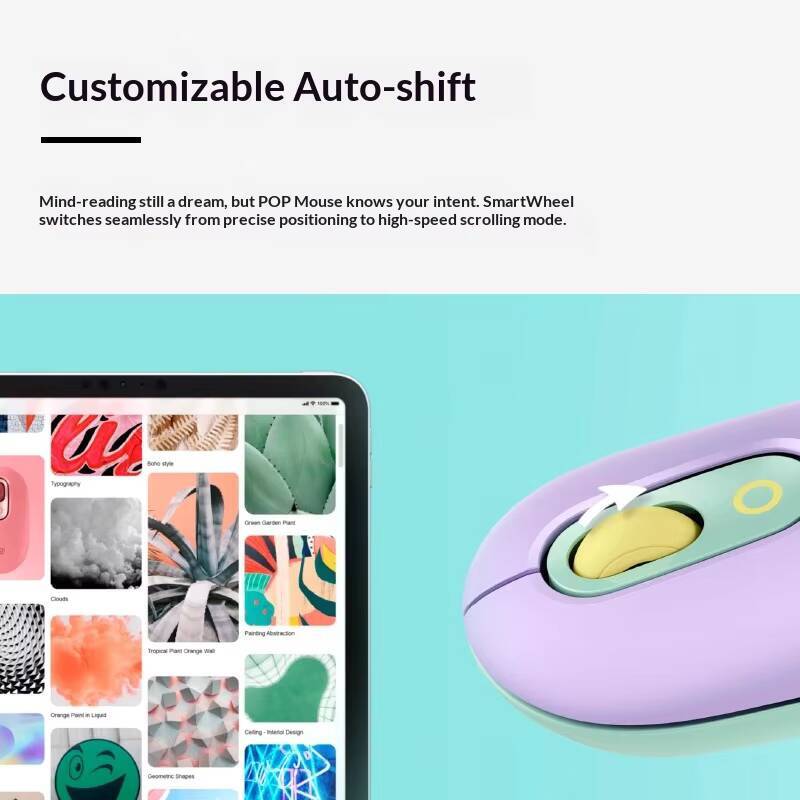 Logitech M350 POP Pebble Mouse - Art Craft Optical 리뷰 및 가격
