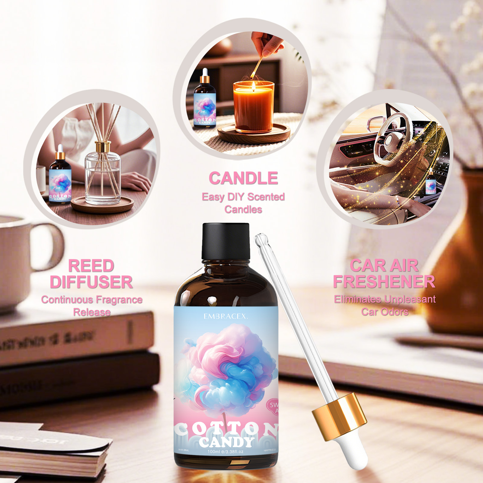 100ml Cotton Candy Essential O - Art Craft Things 리뷰 및 가격