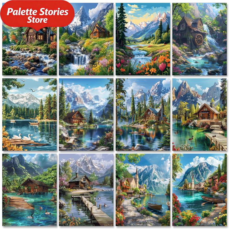 FramelessPainting By Numbers M - Art Craft Village 리뷰 및 가격