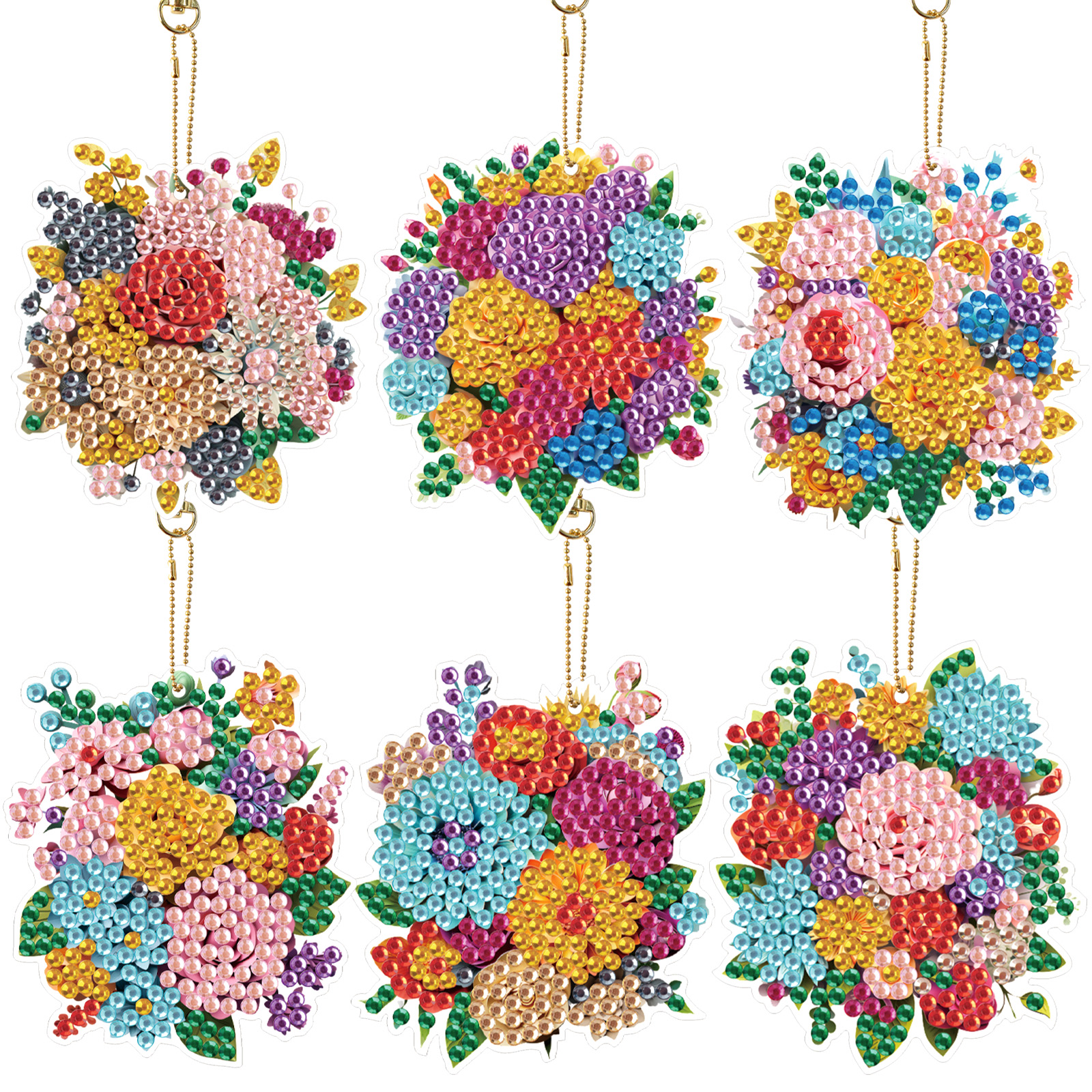 6PCS Diamond Art Painting Keyc - Art Craft Kit 리뷰 및 가격