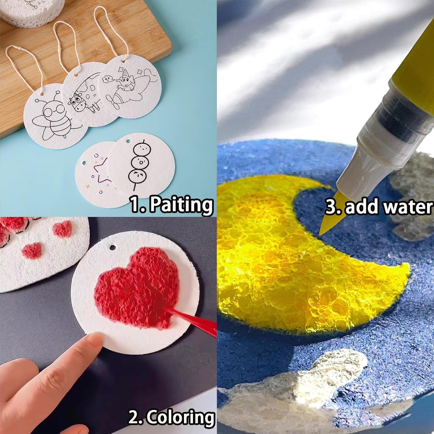 3D Puffy Foam Texture Painting - Art Craft Paper 리뷰 및 가격