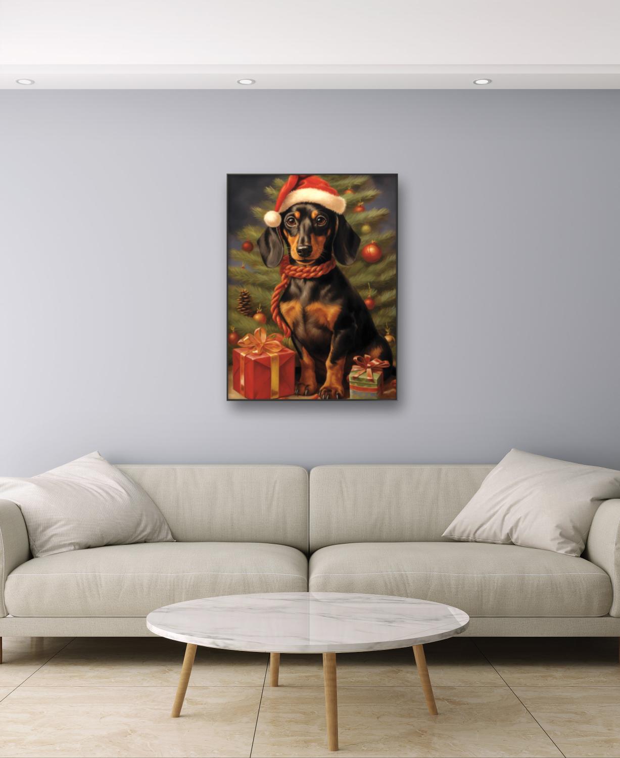 Dachshund DIY Digital Oil Pain - Art Craft Simple 리뷰 및 가격
