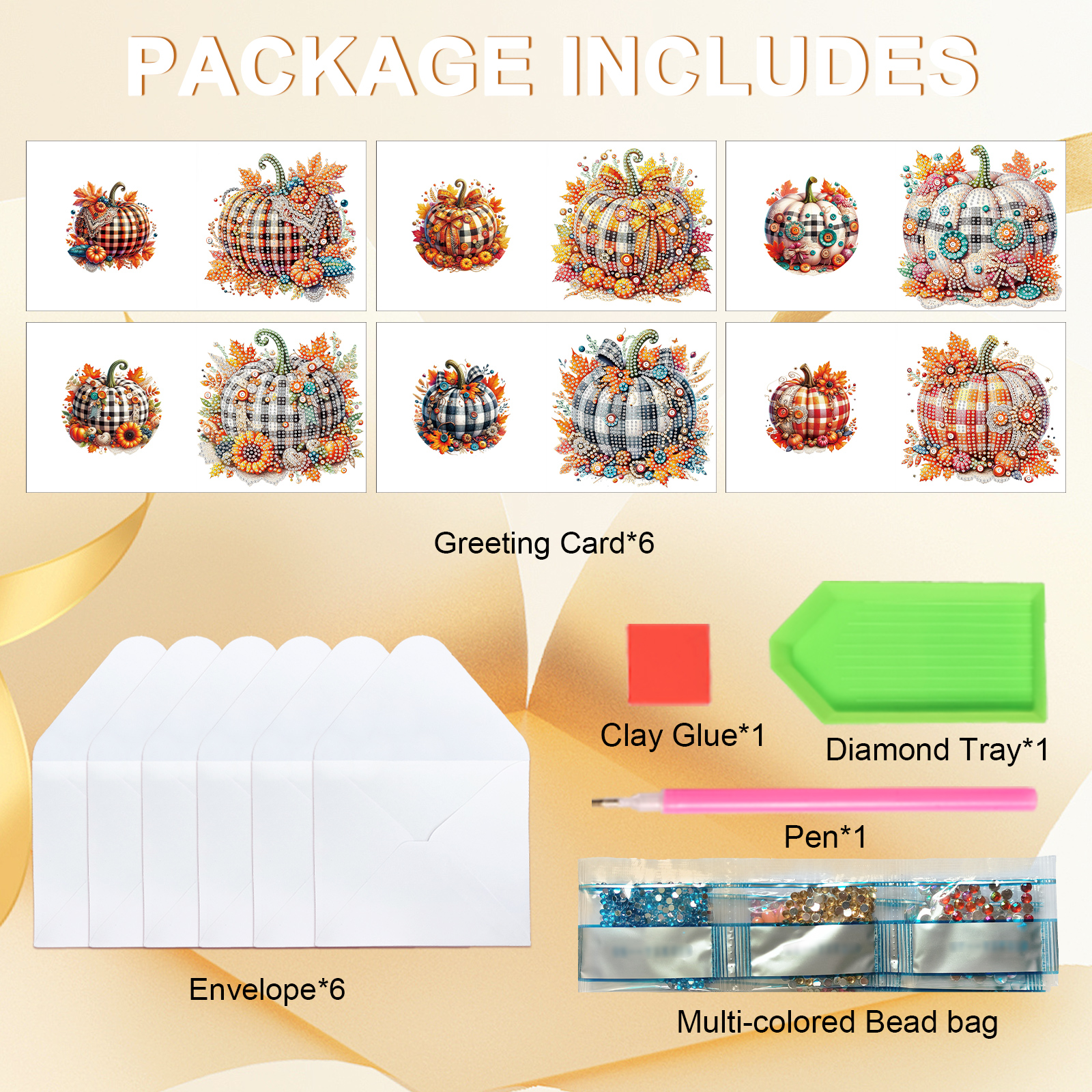 6Pcs Diamond Painting Greeting - Art Craft Kit 리뷰 및 가격