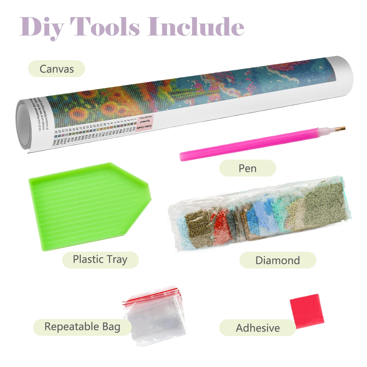 Diamond Art Painting Kit Fanta - Art Craft Village 리뷰 및 가격
