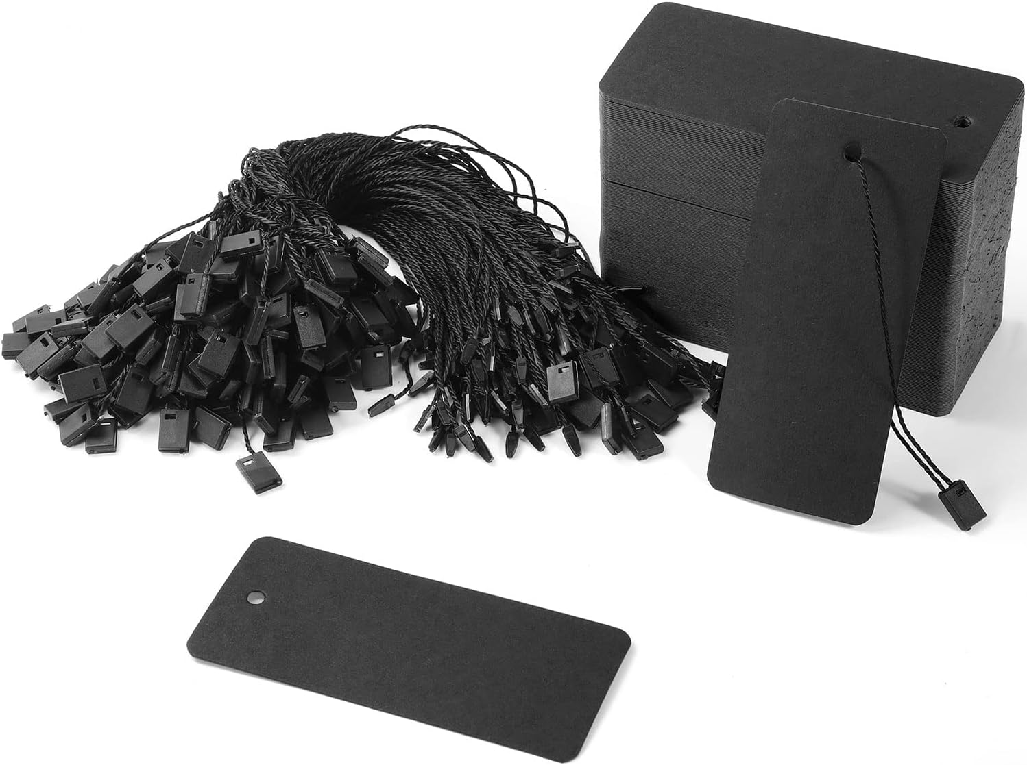 200 Black Paper Clothing Tags  - Art Craft Paper 리뷰 및 가격