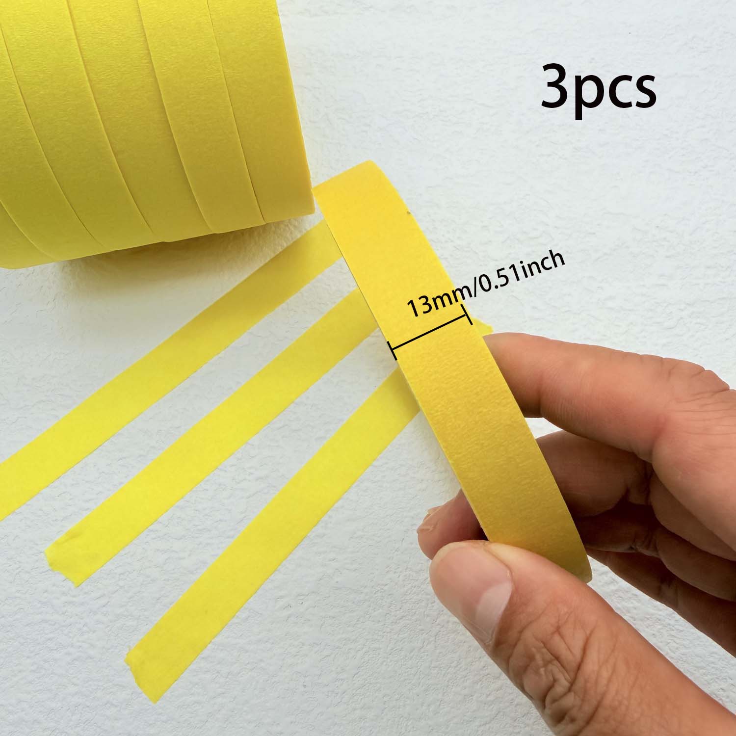 3pcs Yellow Masking Tape Color - Art And Craft Science 리뷰 및 가격