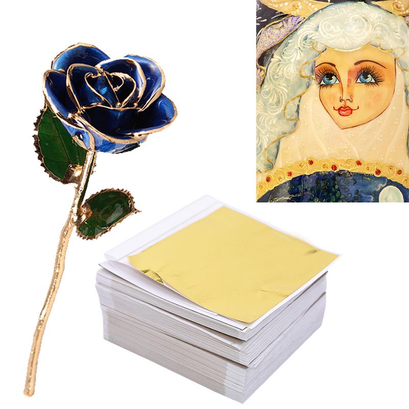 100pcs Imitation Gold Sliver L - Wallpaper Art And Craft 리뷰 및 가격