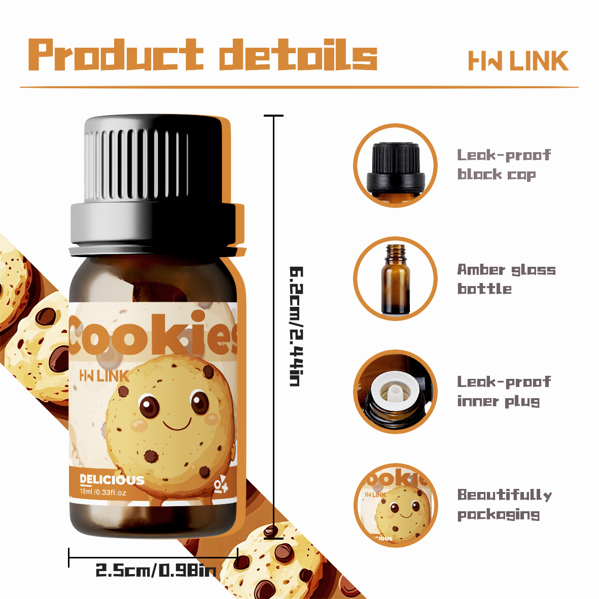 10ml Cookies Essential Oils Pe - Art Craft Things 리뷰 및 가격