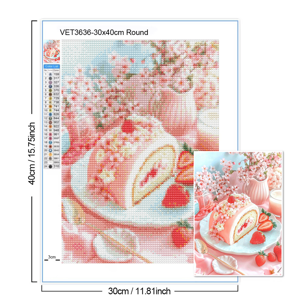 5D Diamond Painting Kits Food  - Wallpaper Art And Craft 리뷰 및 가격