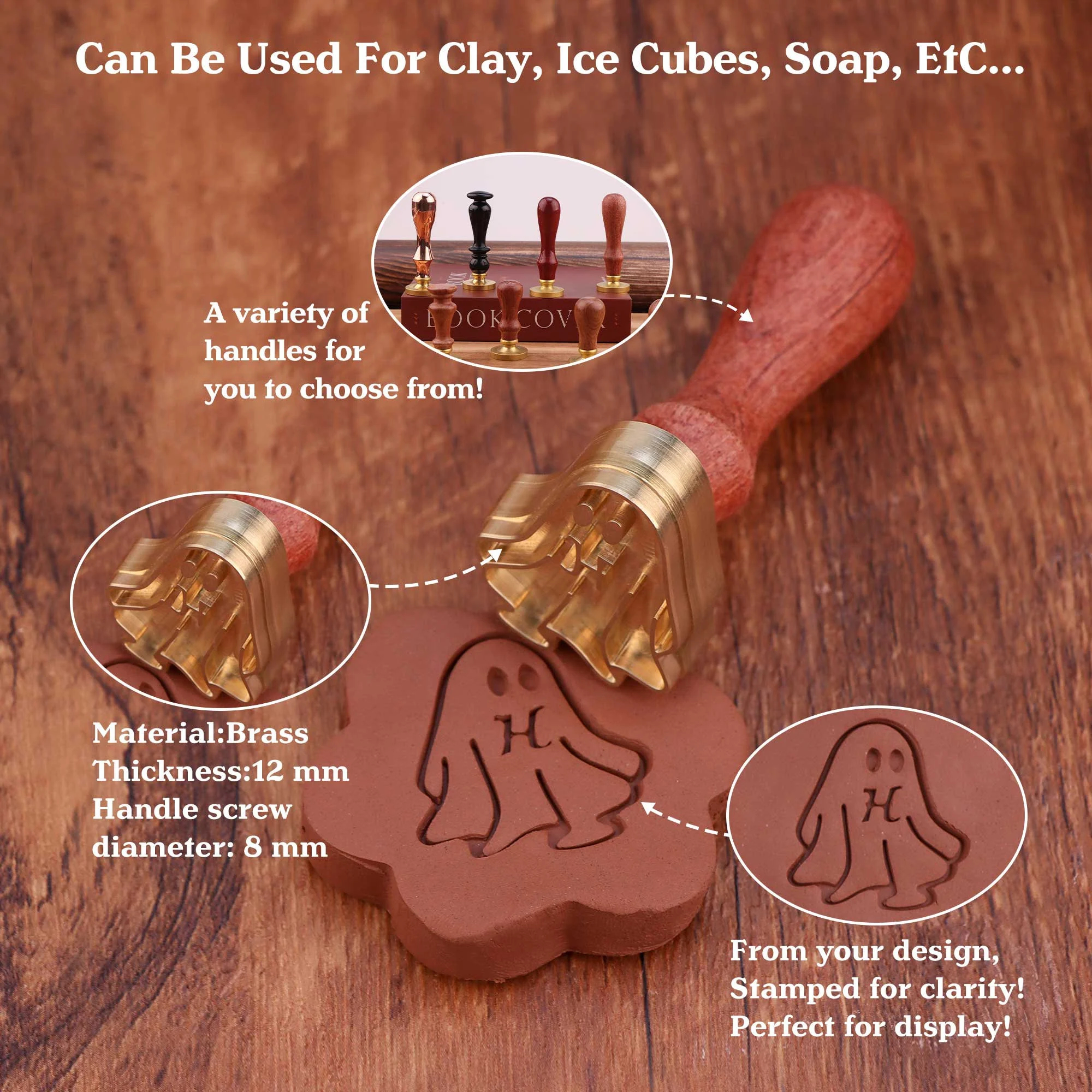 LOGO Custom Soap Stamps Person - Art Craft Logo Design 리뷰 및 가격