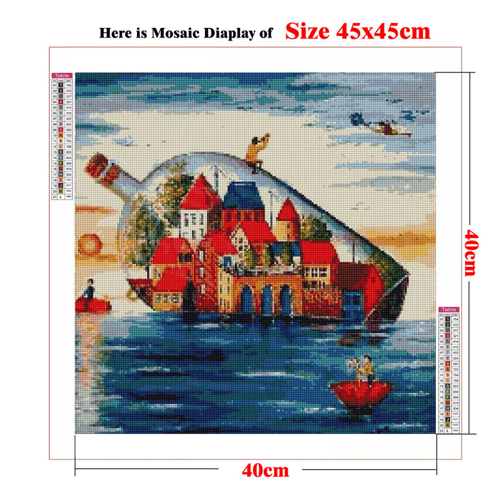 Diamond Painting DIY Colorful  - Art Craft Village 리뷰 및 가격