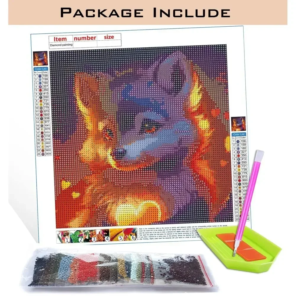 Diamond Painting DIY Colorful  - Art Craft Village 리뷰 및 가격