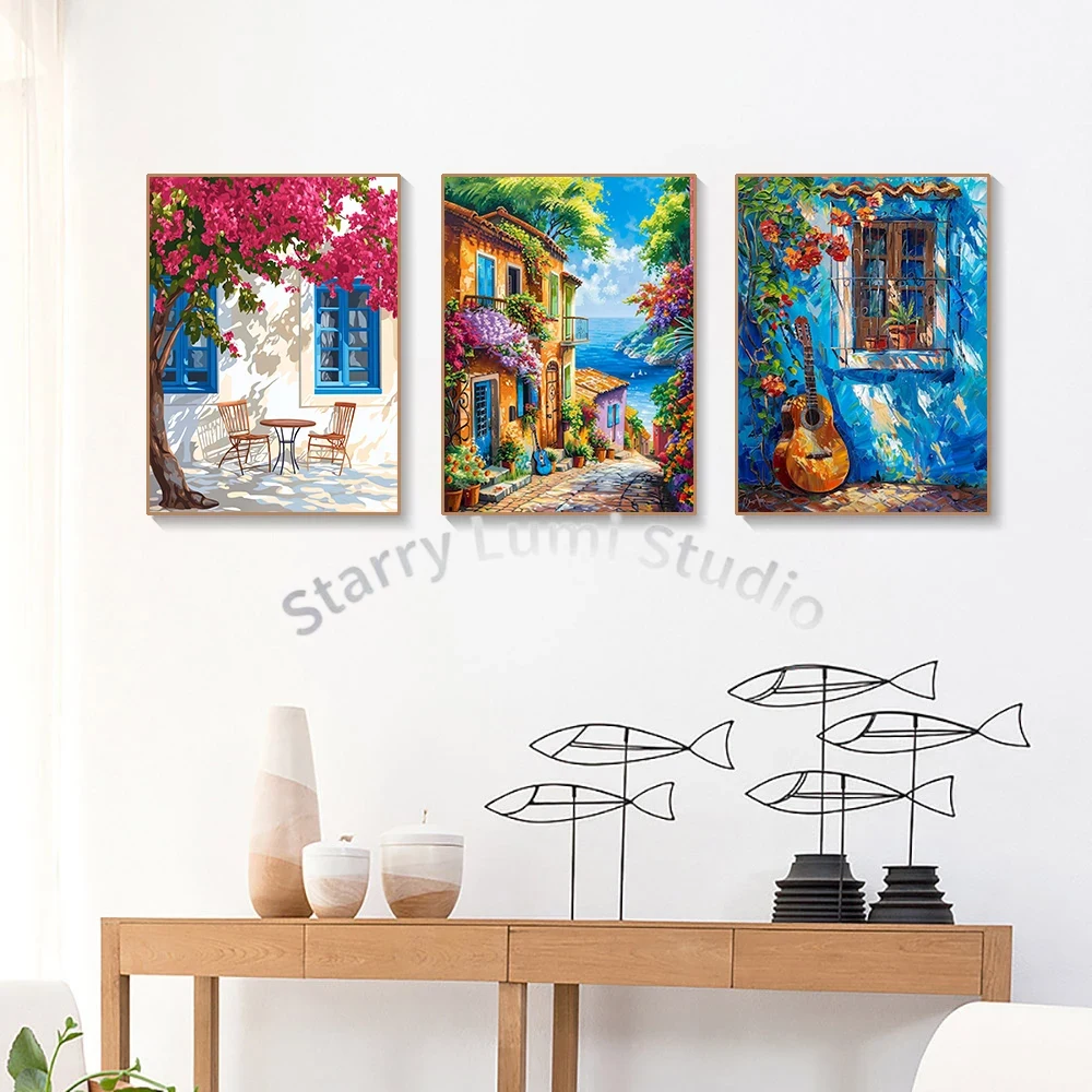 Water Town Diamond Painting La - Art Craft Village 리뷰 및 가격