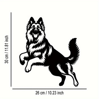 1 Piece German Shepherd Dog Me - Art Craft Logo Design 리뷰 및 가격