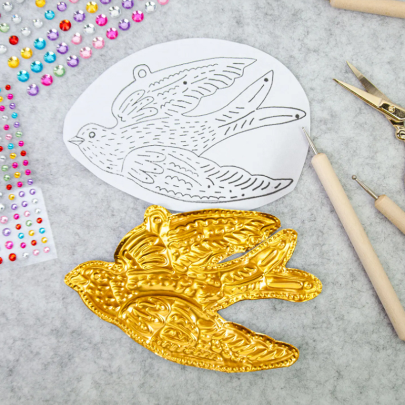 DIY Gold Foil Art Relief Chris - Art Craft Paper 리뷰 및 가격