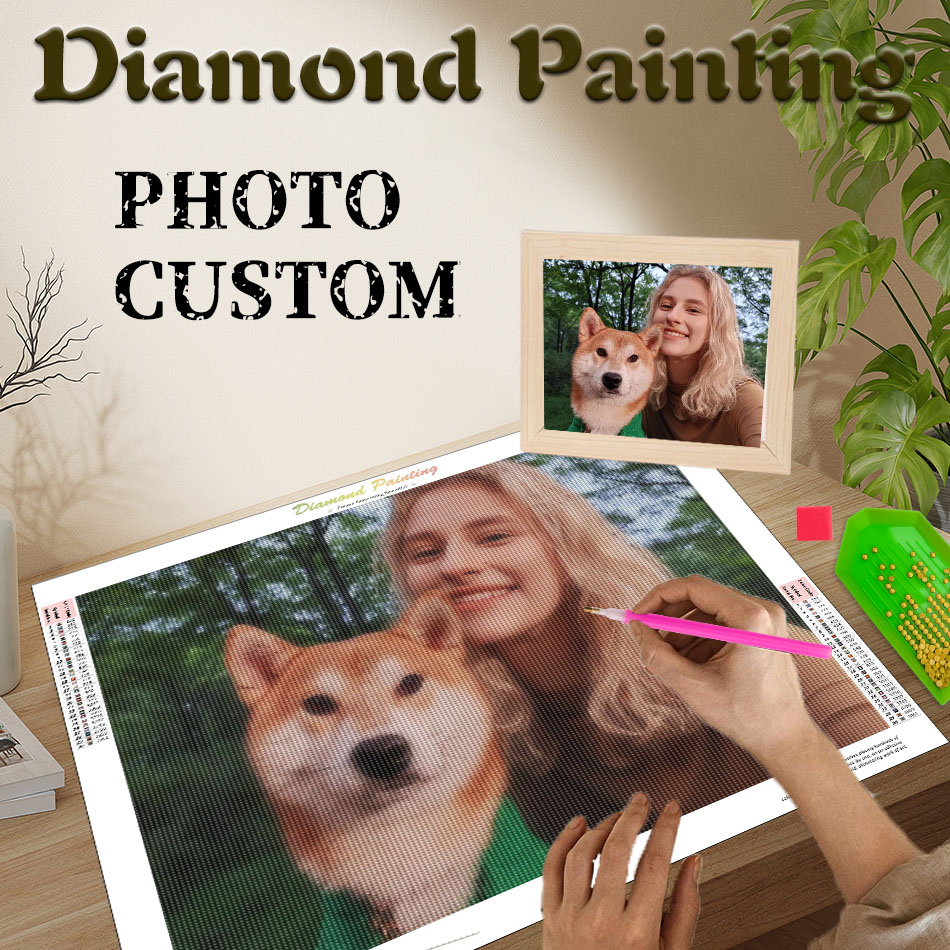 PhotoCustom Diamond Painting C - Wallpaper Art And Craft 리뷰 및 가격