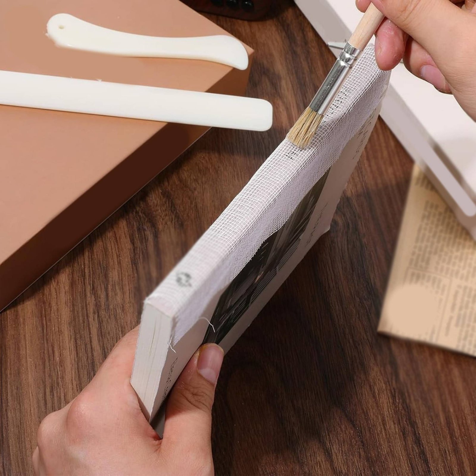 4 Pieces Bookbinding Cloth and - Bookbinding Supply Kit 리뷰 및 가격