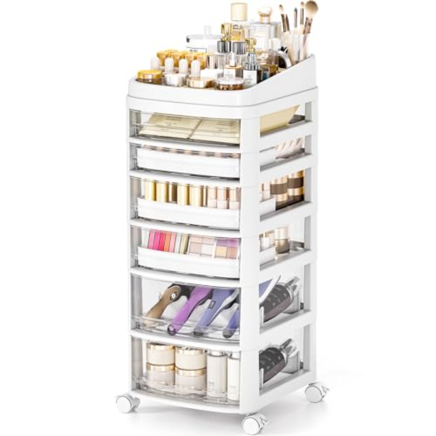 Rolling Cart with 6 Drawers Cl - Art Craft Us 리뷰 및 가격