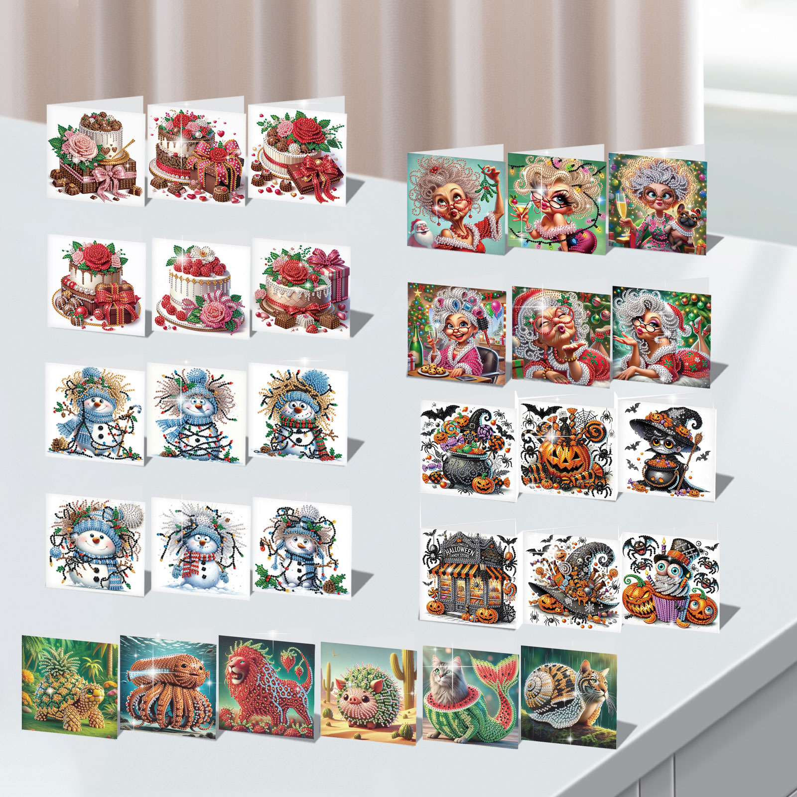 6Pcs Diamond Art Painting Gree - Art Craft Kit 리뷰 및 가격