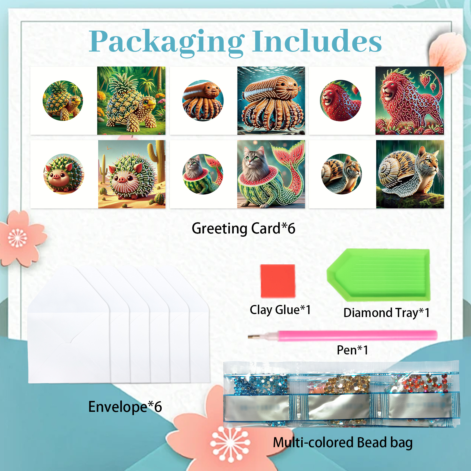 6Pcs Diamond Art Painting Gree - Art Craft Kit 리뷰 및 가격