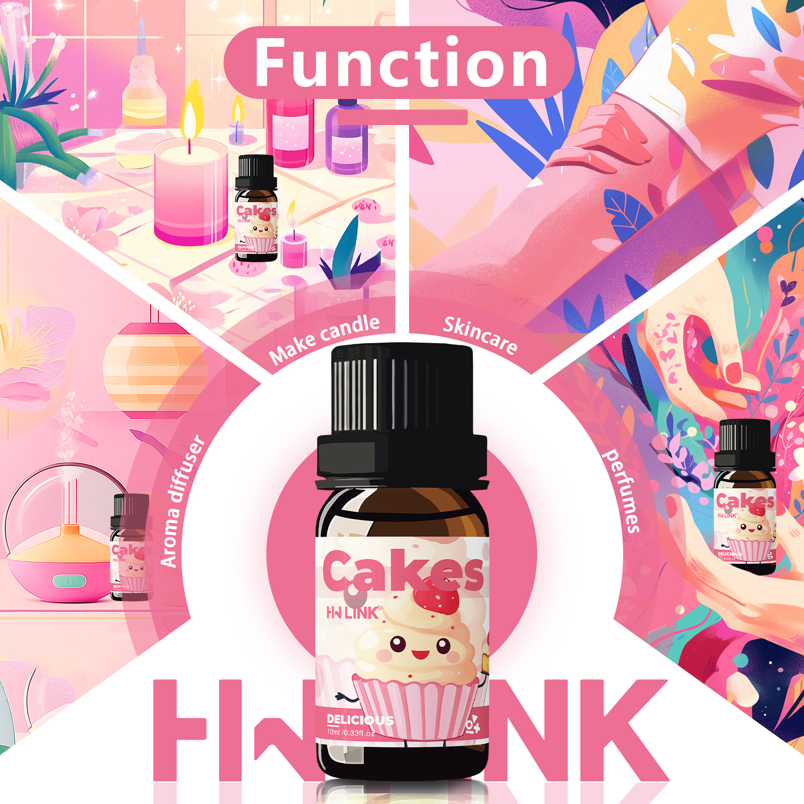 10ml Cakes Essential Oils Perf - Art Craft Things 리뷰 및 가격