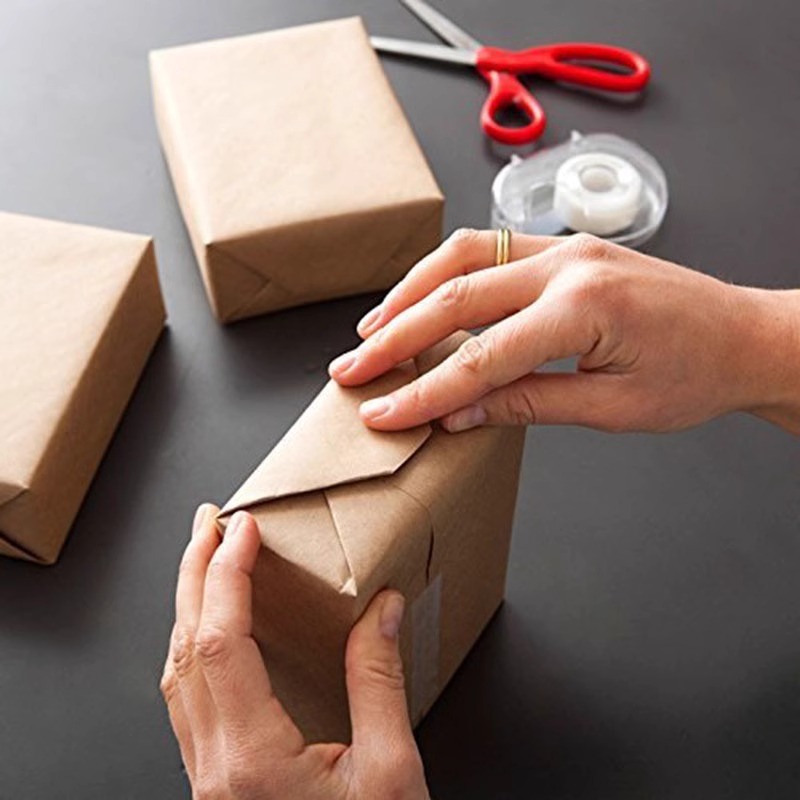 Brown Kraft Paper Ideal For Gi - Wallpaper Art And Craft 리뷰 및 가격