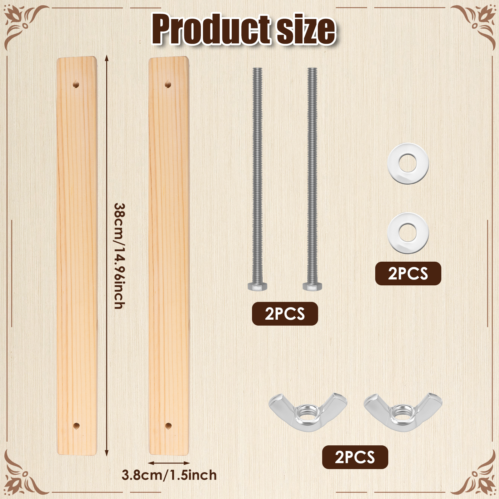 Wooden Book Press Kit DIY Gree - Bookbinding Supply Kit 리뷰 및 가격