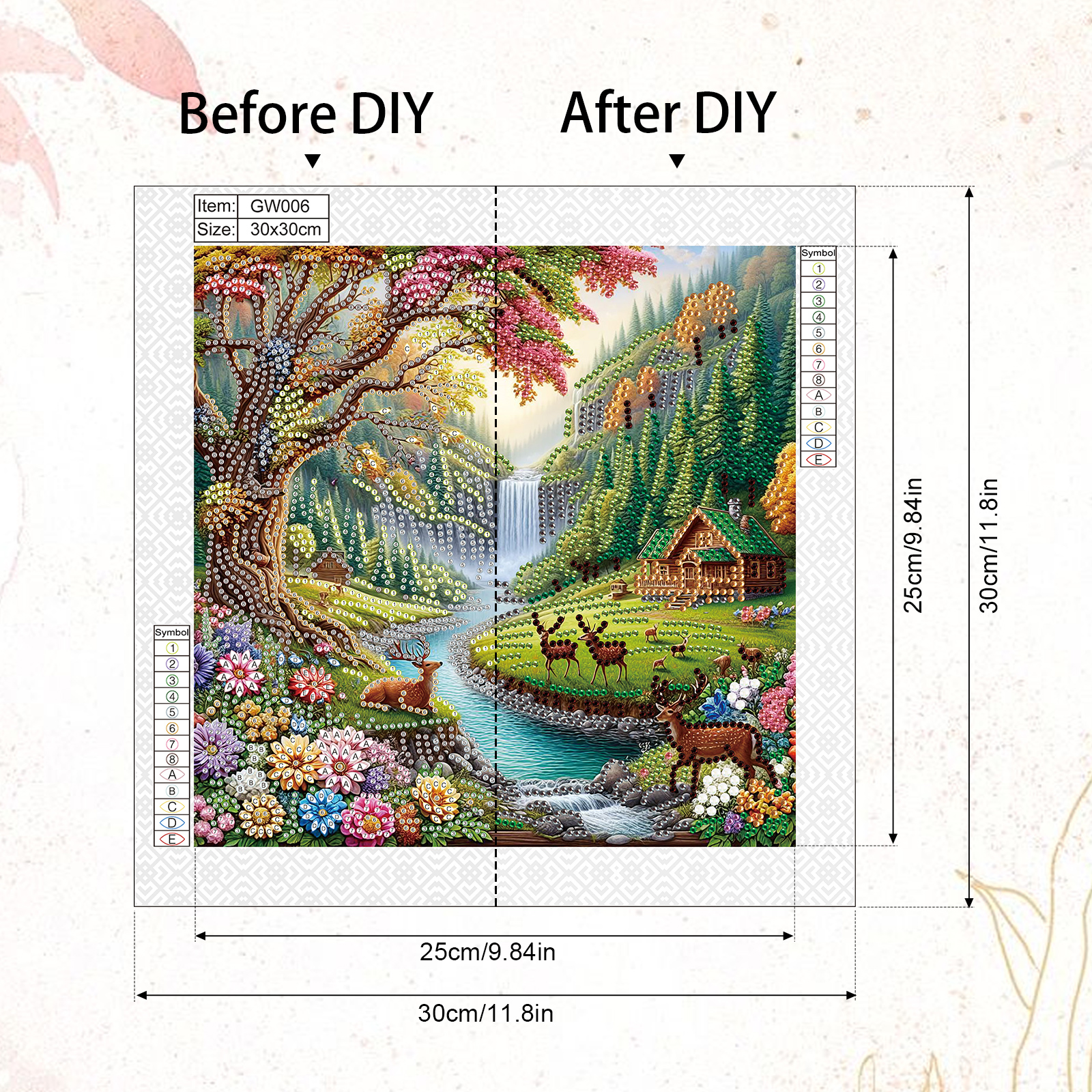 5D DIY Diamond Painting Kit De - Art Craft Things 리뷰 및 가격