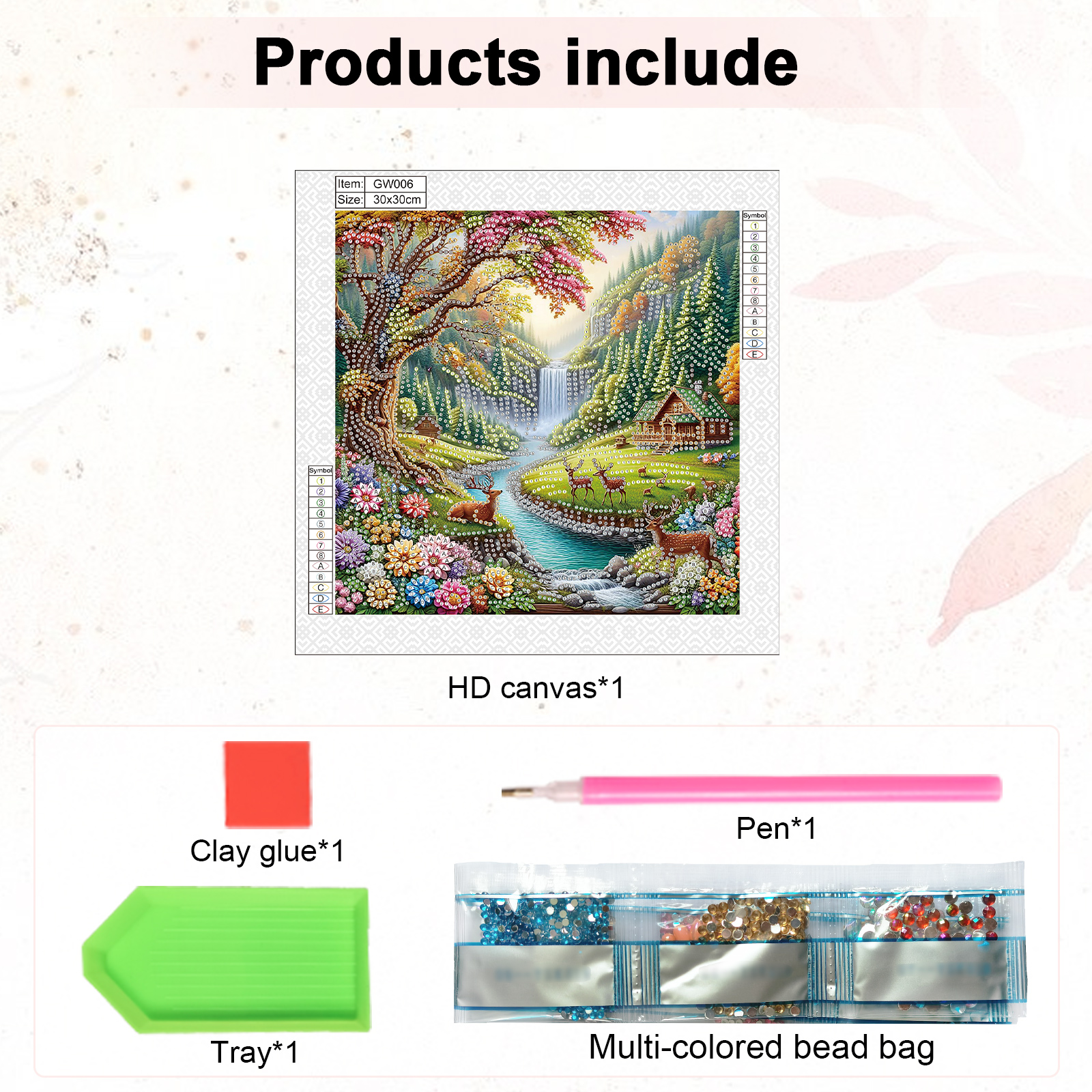 5D DIY Diamond Painting Kit De - Art Craft Things 리뷰 및 가격