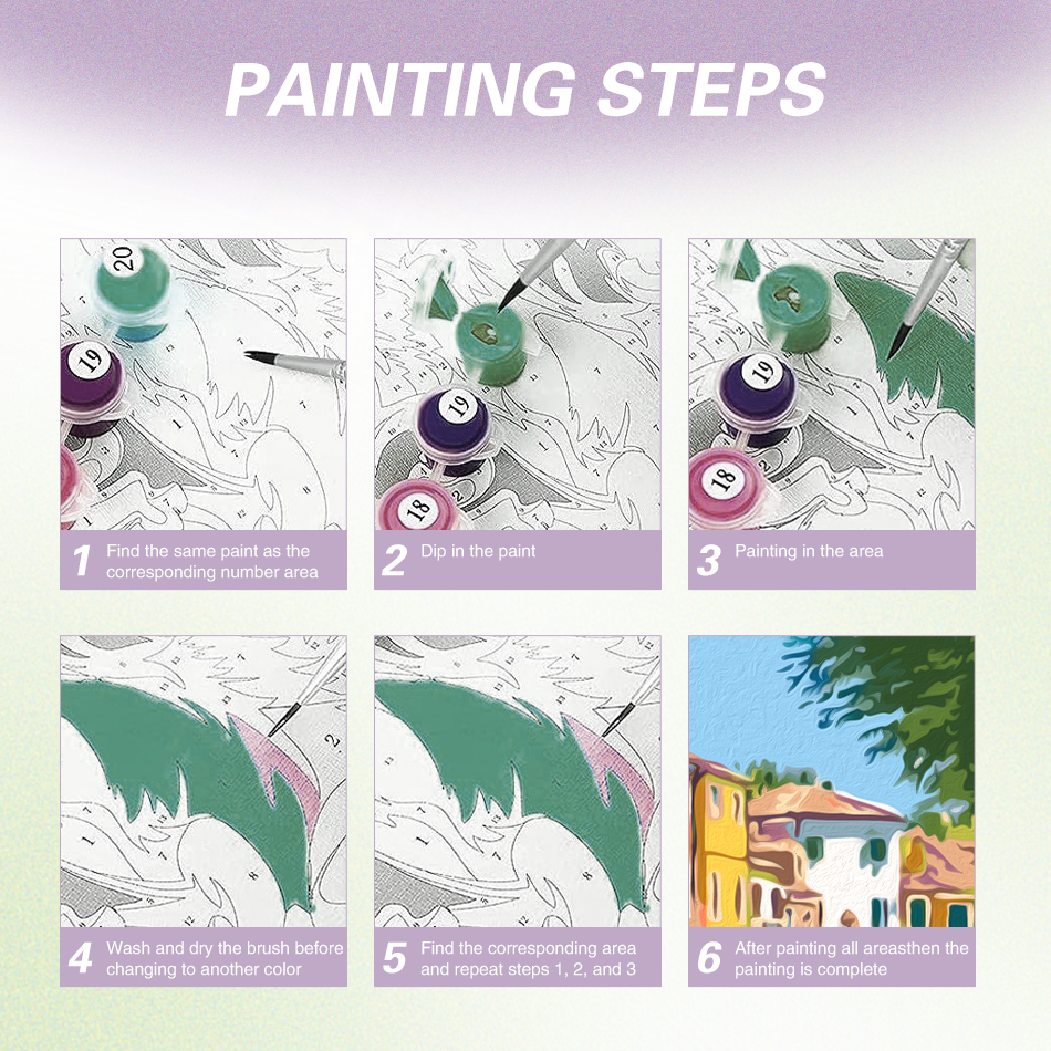 1pc frameless Simple Painting  - Art Craft Simple 리뷰 및 가격