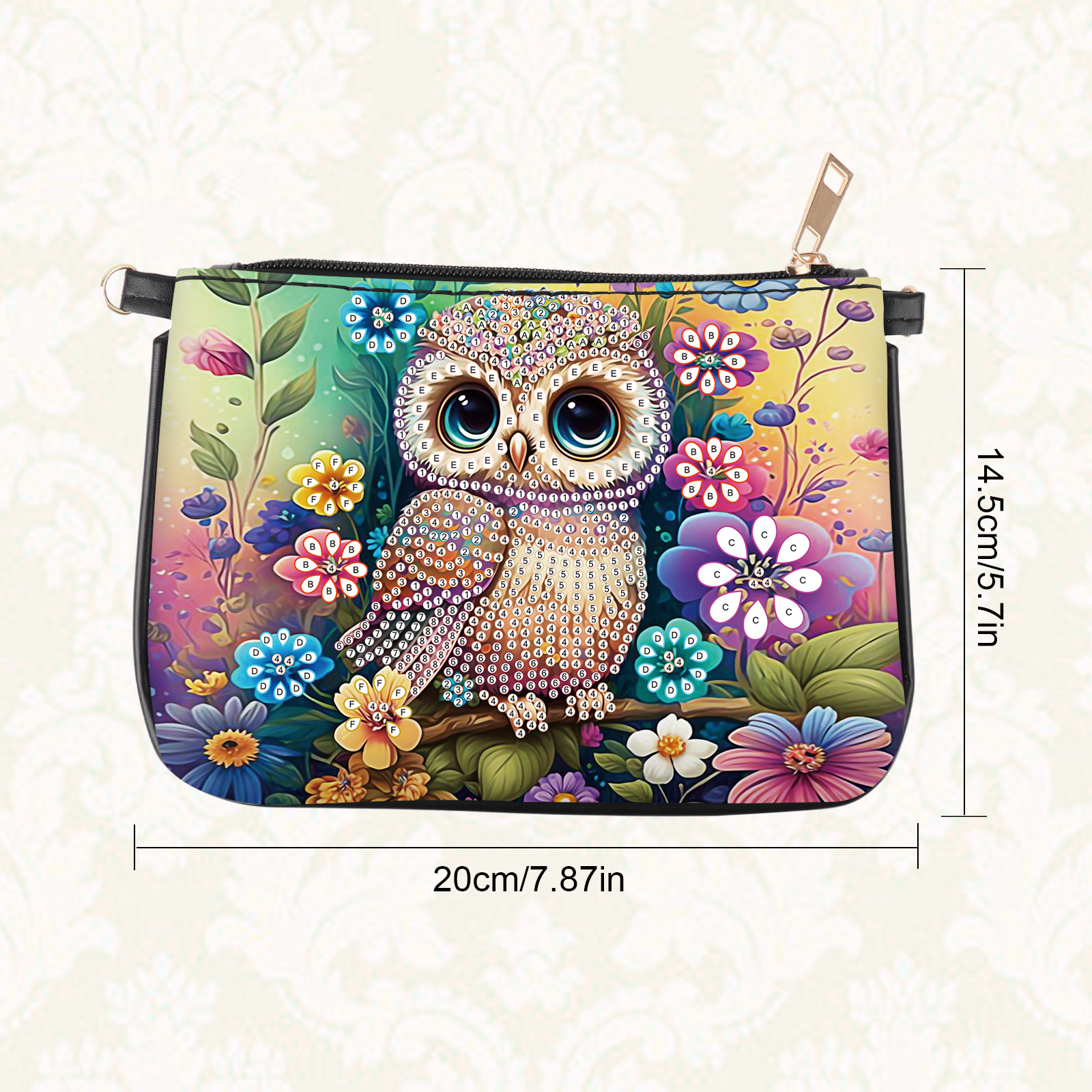 Colorful Owl Diamond Art Paint - Art Craft Kit 리뷰 및 가격