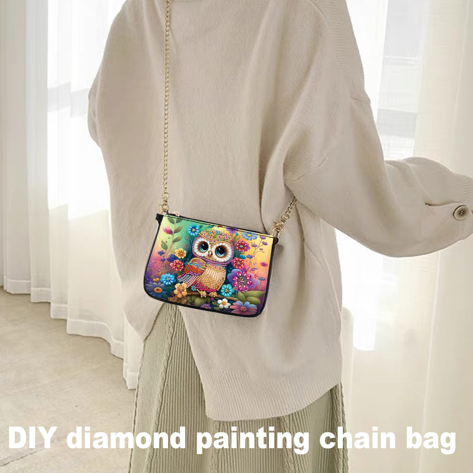 Colorful Owl Diamond Art Paint - Art Craft Kit 리뷰 및 가격