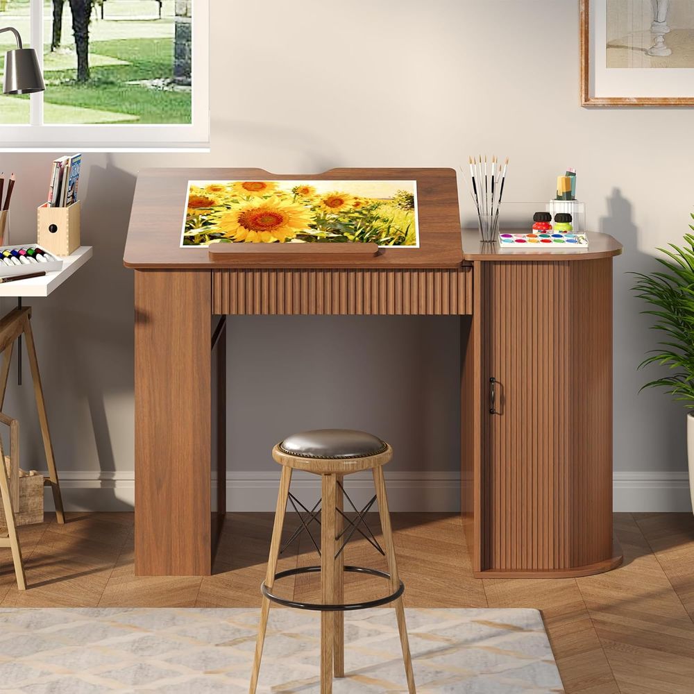 Storage Cabinet Desk with Shel - Art Craft Us 리뷰 및 가격