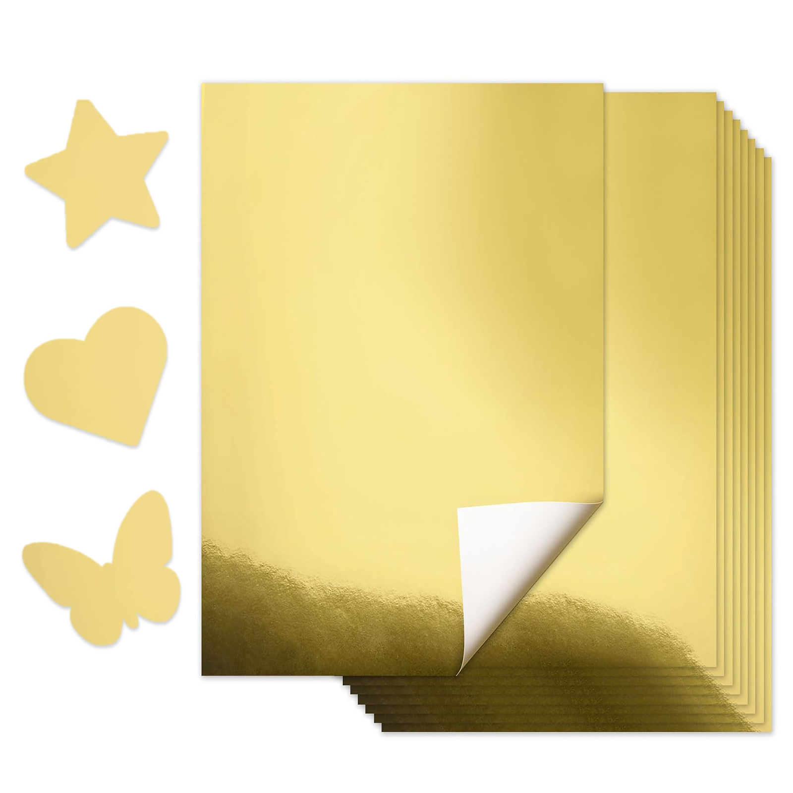 10 Sheets A4 Size Metallic Gol - Art Craft Paper 리뷰 및 가격