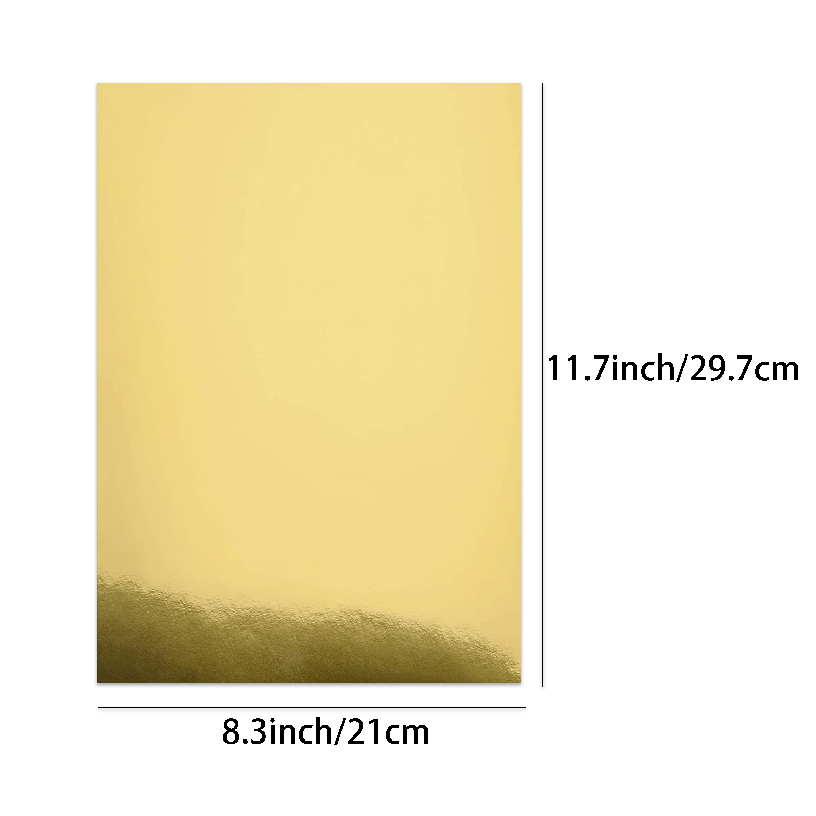 10 Sheets A4 Size Metallic Gol - Art Craft Paper 리뷰 및 가격