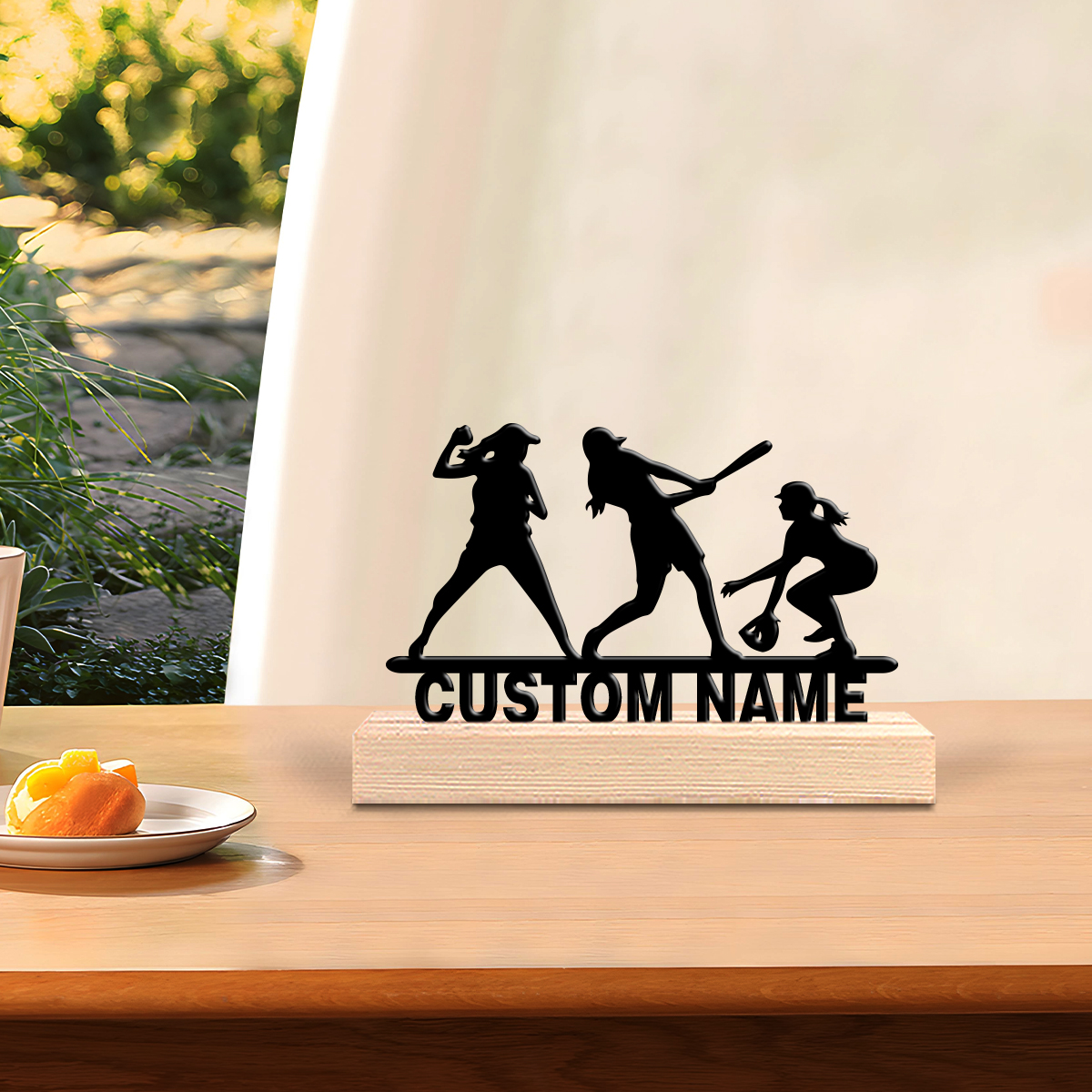 1pc Abstract baseball girl Cus - Art Craft Us 리뷰 및 가격