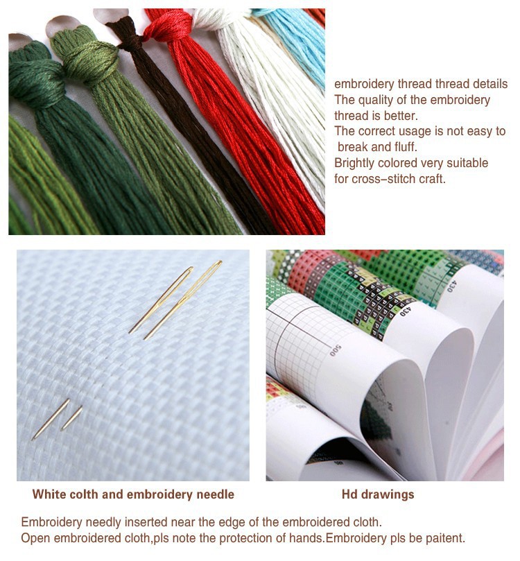 Needlework Crafts 14CT Counted - Art Craft Village 리뷰 및 가격