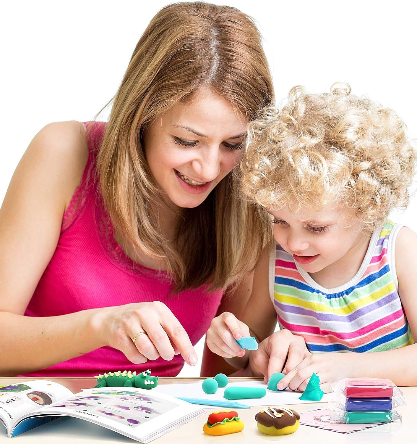 24 Colors Air Dry Clay Kit for - Art Craft Us 리뷰 및 가격