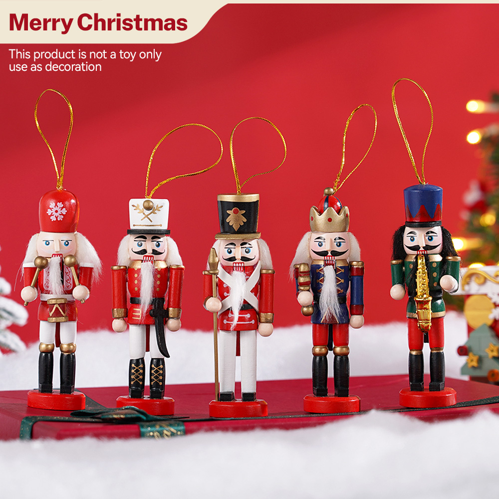 5pcs Mini Nutcracker Ornaments - Art Craft Village 리뷰 및 가격