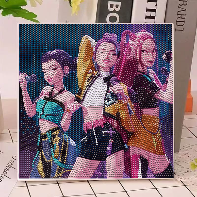 Anime Gilrs Lumi Mila Zoi K-po - Art Craft Kit 리뷰 및 가격