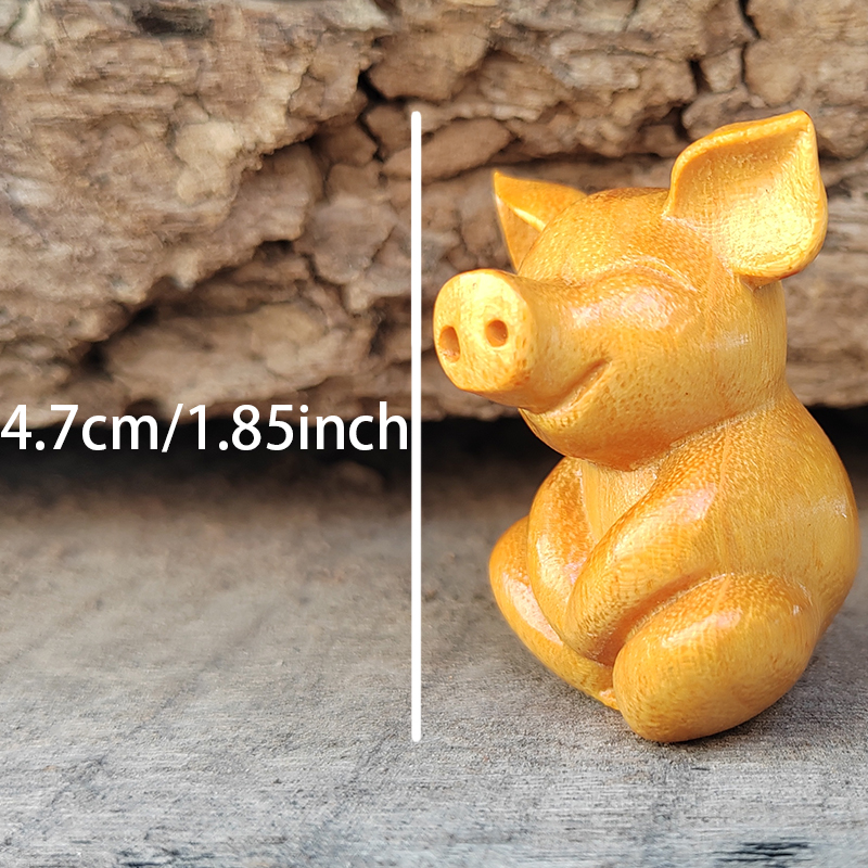 Wooden Carved Cartoon Cute Luc - Art Craft Simple 리뷰 및 가격