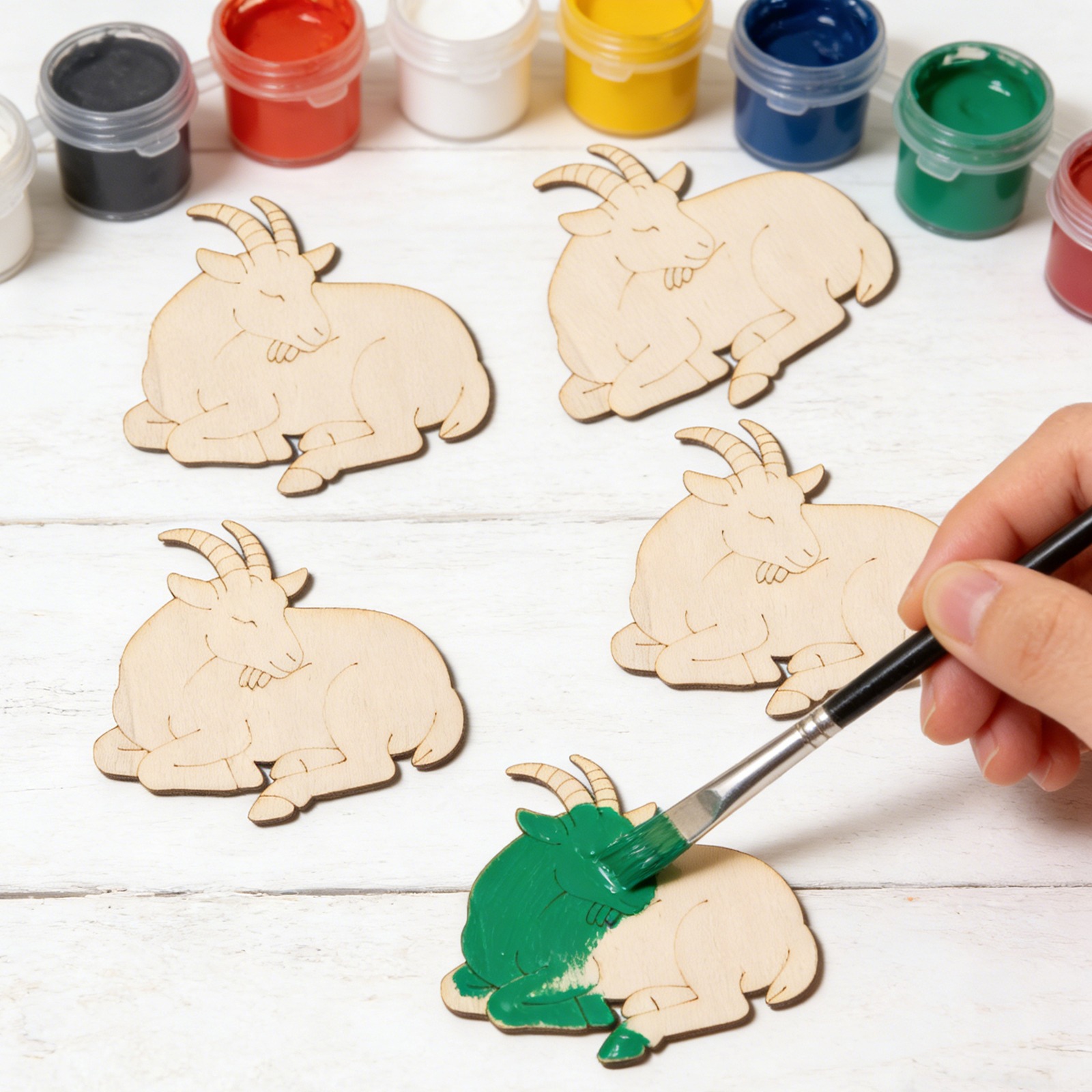 10pcs/set Unfinished Wood Shee - Art Craft Us 리뷰 및 가격
