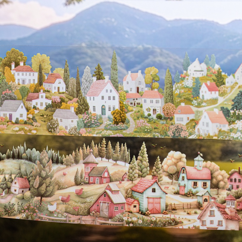 6 Rolls 6Cm×200Cm Village Them - Art Craft Village 리뷰 및 가격